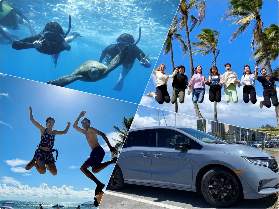 【オアフ島/約5.5時間】ハナウマ湾シュノーケリング☆貸切チャータープラン♪日本語ガイド同行《送迎あり・水中写真付き》（No.41）