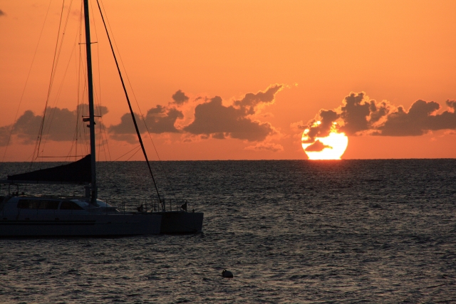 サンセットセーリング　カタマラン
