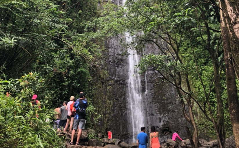 マノア滝,ハワイ