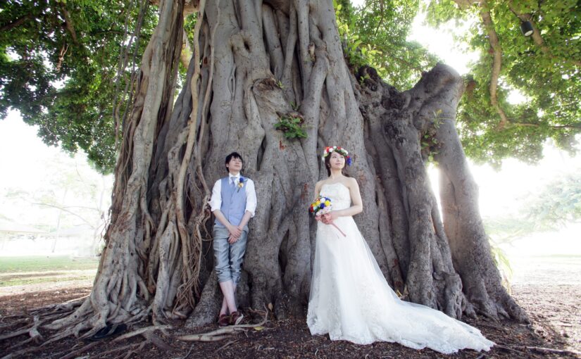 ハワイ、ウェディングフォト、リゾートウェディング