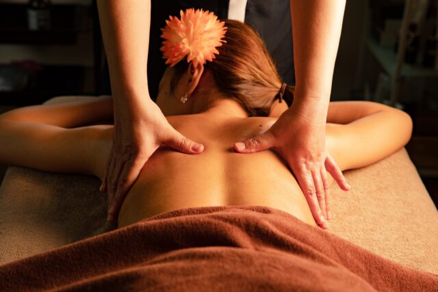 オイルマッサージ、ハワイ、