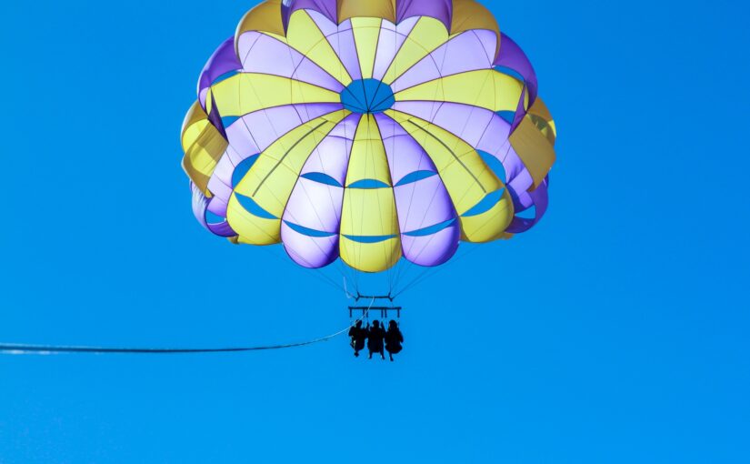 ハワイ、パラセーリングツアー