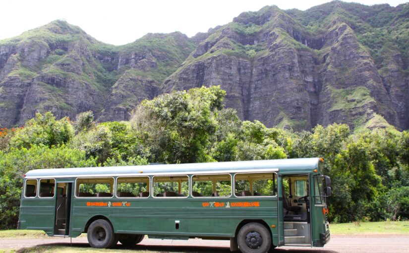 クアロアランチ, ハワイ、バスツアー
