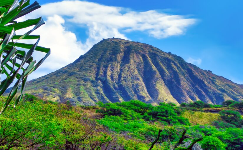 ダイアモンドヘッド火山