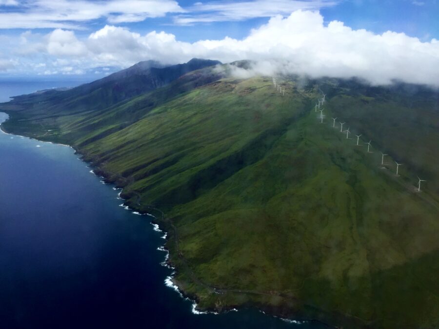 マウイ島の眺望