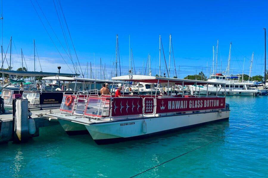 ワイキキ、グラスボート、クルージング、クルーズ
