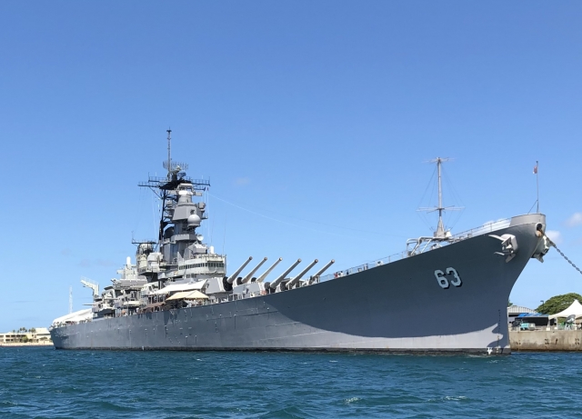戦艦ミズーリ、真珠湾観光 オワフ