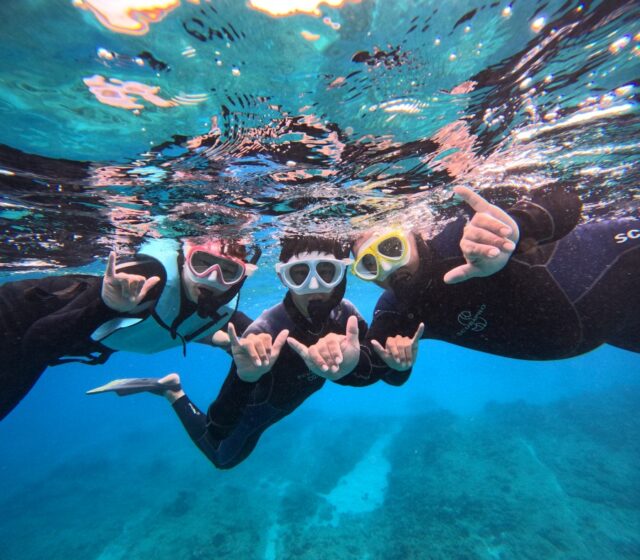 シュノーケリング