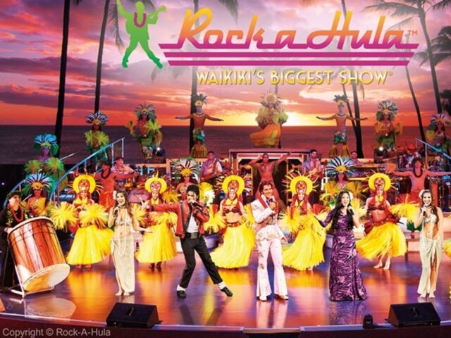 「ロック・ア・フラ」ポリネシアンとロックを融合!有名キャストも楽しめるワイキキ最大のハワイアンショー
