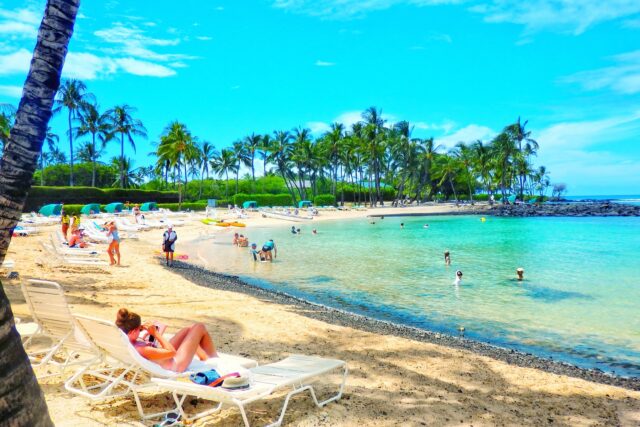 ハワイ島 ビーチ