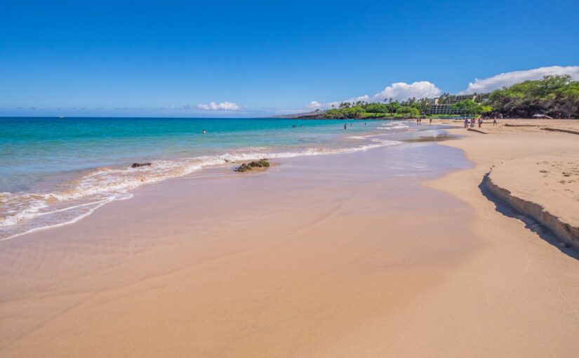ハワイ島　ハプナビーチ