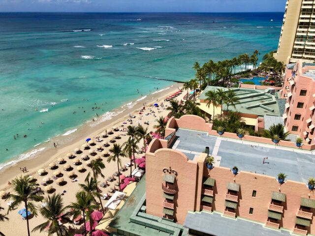 ハワイ ワイキキ ロイヤル・ハワイアン・ビーチ