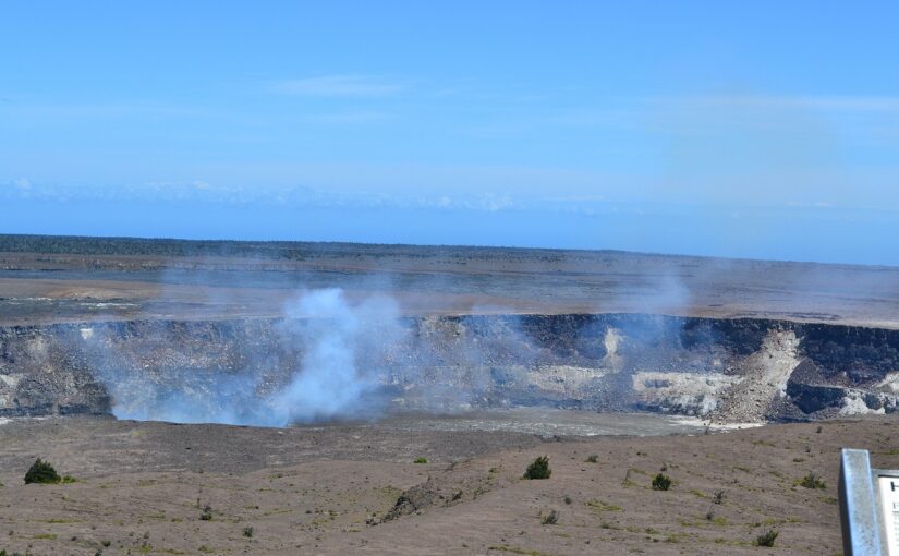 ハワイ島　ハワイ国立公園　キラウエア火山