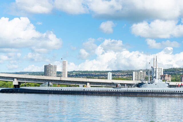 ハワイ　オアフ島　潜水艦