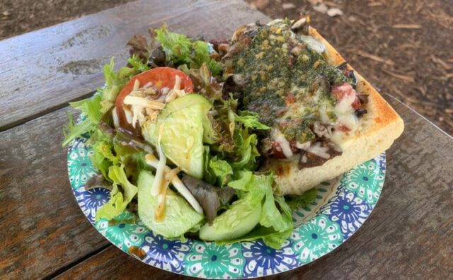 オアフ島 カフクファーム　ハワイ　B級グルメ