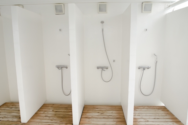 シャワー　設備　ハレイワ　ビーチ