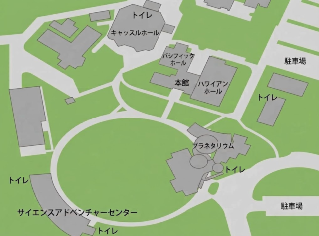 ビショップ博物館 マップ